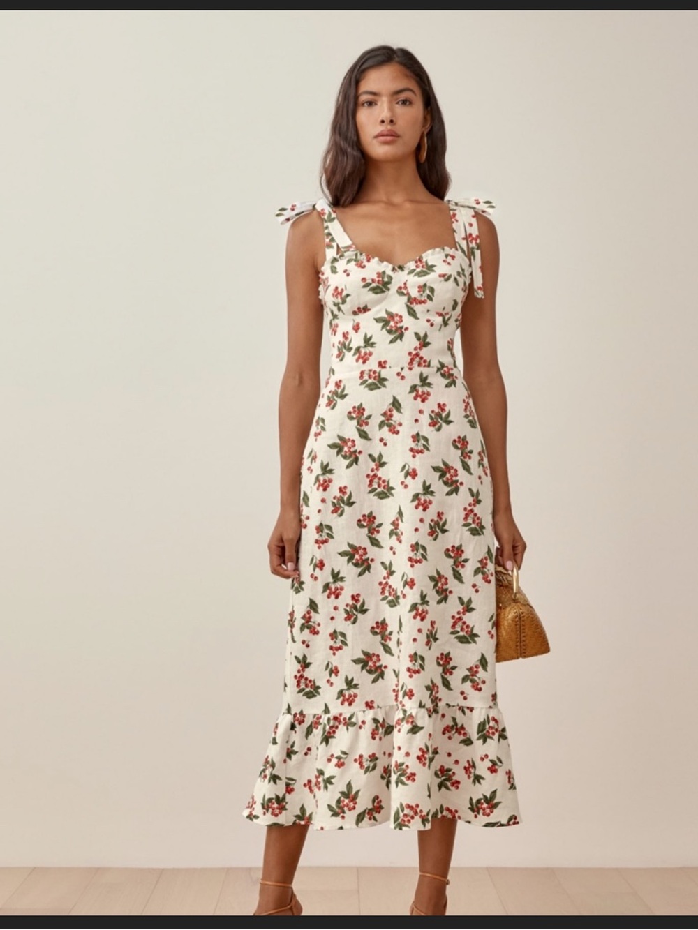 Reformation linen dress